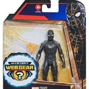 Marvel Studios Spider-Man Mystery Web Gear Black and Gold Suit Action Figure